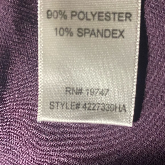 NWT Nine Eight Beautiful plum color dress pants, great color for all seasons - Picture 7 of 7